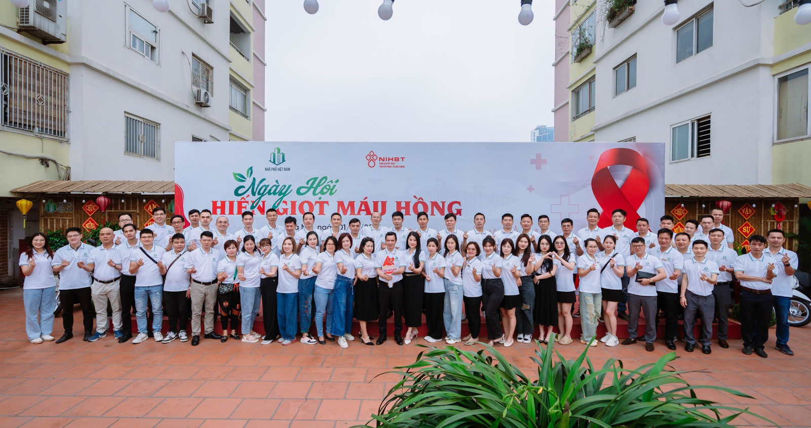 Xúc động buổi lễ hiến máu lần thứ 3 của tập đoàn BĐS Nhà Phố Việt Nam