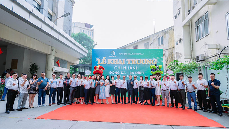 Tập Đoàn Nhà Phố Việt Nam - Khai Trương Chi Nhánh Đống Đa - Ba Đình