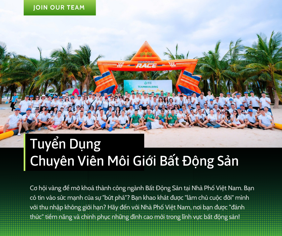 Sự Nghiệp Mở Rộng Cùng Ngành Bất Động Sản Tại Nhà Phố Việt Nam