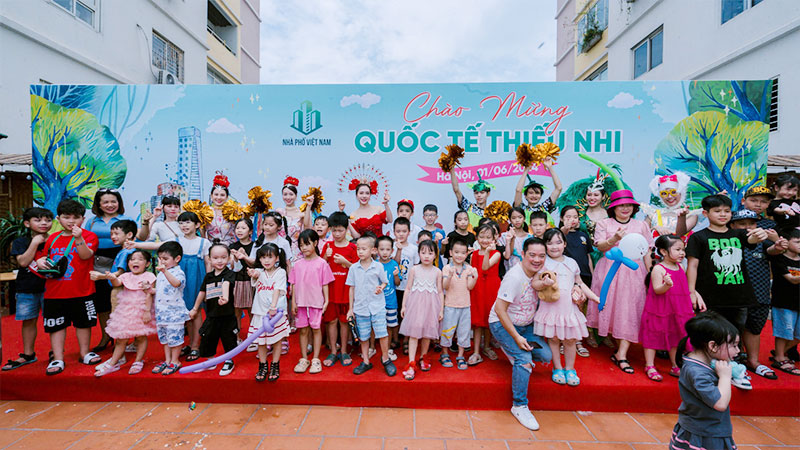 Khu Vườn Cổ Tích - Tập Đoàn Nhà Phố Việt Nam Chào Mừng Ngày Quốc Tế Thiếu Nhi