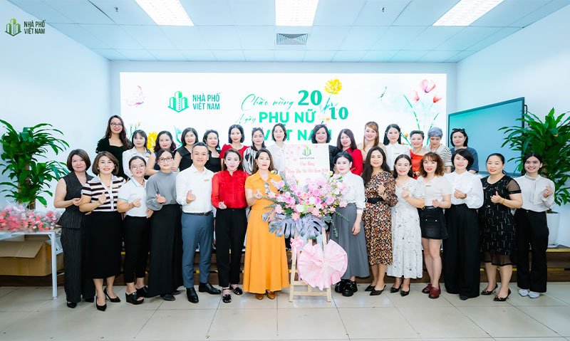 Tập Đoàn Nhà Phố Việt Nam - Lan Tỏa Yêu Thương, Tôn Vinh Một Nửa Thế Giới Ngày 20/10