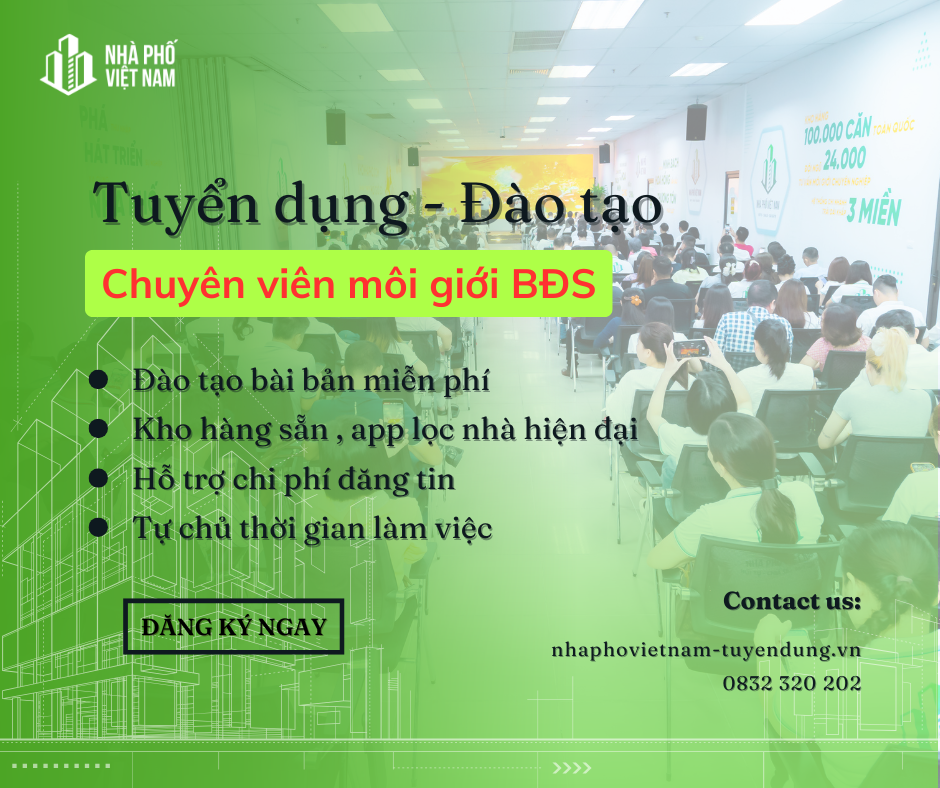 Đào Tạo Nghề Môi Giới Bất Động Sản - Cấp Giấy Chứng Nhận Hành Nghề  - Hỗ Trợ Việc Làm