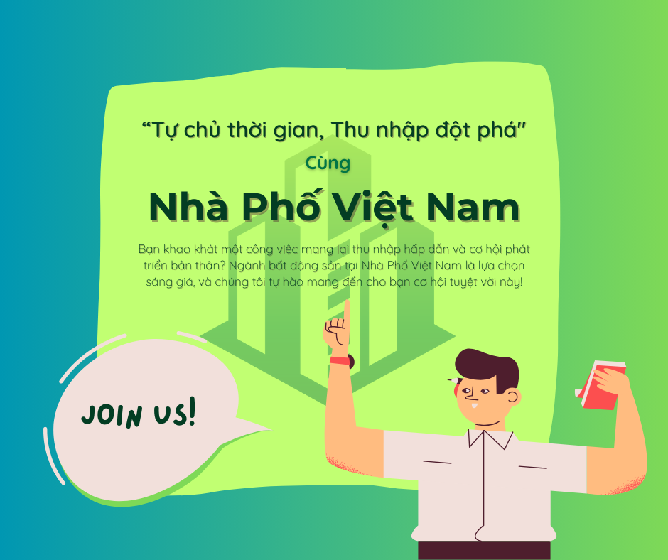 "Tự Chủ Thời Gian - Thu Nhập Đột Phá" Cùng Nhà Phố Việt Nam