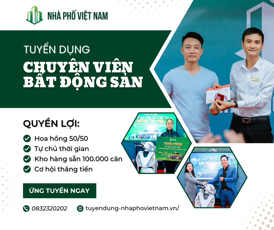 Từ Bỏ Nghề Cũ - Đón Nhận Cơ Hội Mới Cùng Nghề Bất Động Sản Tại Nhà Phố Việt Nam